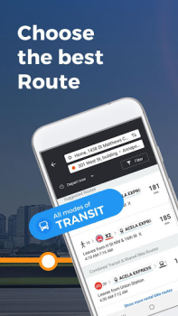 İndir Moovit: Otobüs, Metro Saatleri Haritalar ve Navigasyon Android için Ekran görüntüsü 2