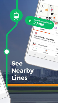 İndir Moovit: Otobüs, Metro Saatleri Haritalar ve Navigasyon Android için Ekran görüntüsü 3