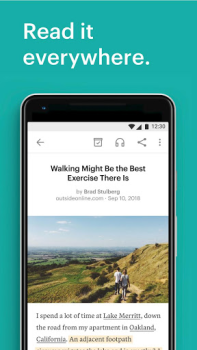 İndir Pocket: Save. Read. Grow. Haberler & Dergiler Android için Ekran görüntüsü 3