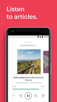 İndir Pocket: Save. Read. Grow. Haberler & Dergiler Android için Ekran görüntüsü 4
