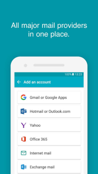 İndir Aqua Mail - hızlı e-posta İletişim Android için Ekran görüntüsü 2