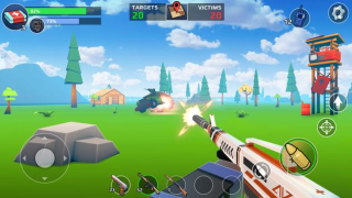 İndir PIXEL'S UNKNOWN BATTLE GROUND Eylem Android için Ekran görüntüsü 2