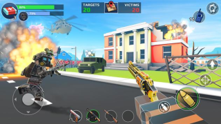 İndir PIXEL'S UNKNOWN BATTLE GROUND Eylem Android için Ekran görüntüsü 3