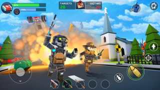 İndir PIXEL'S UNKNOWN BATTLE GROUND Eylem Android için Ekran görüntüsü 4