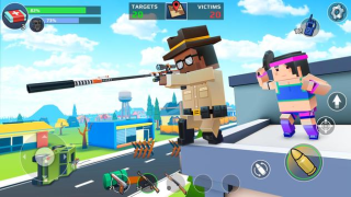 İndir PIXEL'S UNKNOWN BATTLE GROUND Eylem Android için Ekran görüntüsü 6