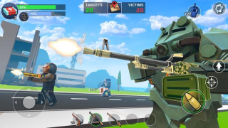 İndir PIXEL'S UNKNOWN BATTLE GROUND Eylem Android için Ekran görüntüsü 7