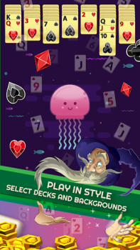 İndir Solitaire - İnternetsiz Kart oyunları Android için Ekran görüntüsü 6