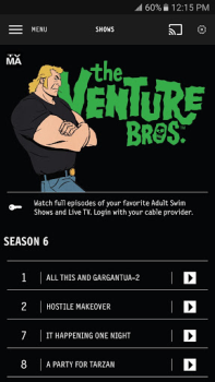 İndir [adult swim] Eğlence Android için Ekran görüntüsü 5