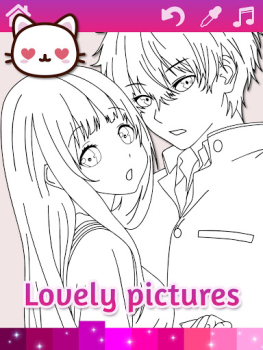 İndir Anime Manga Coloring Pages wit Masa oyunları Android için Ekran görüntüsü 3
