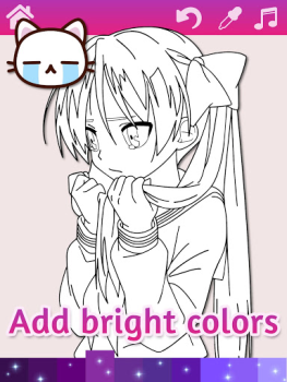 İndir Anime Manga Coloring Pages wit Masa oyunları Android için Ekran görüntüsü 6