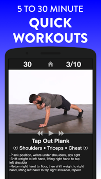 İndir Günlük Egzersizler - Antrenman Sağlık & Fitness Android için Ekran görüntüsü 3