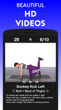 İndir Günlük Egzersizler - Antrenman Sağlık & Fitness Android için Ekran görüntüsü 4