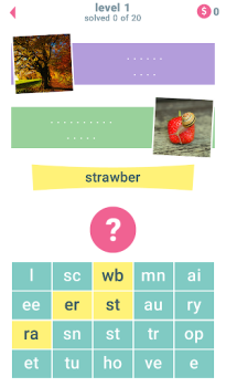 İndir 2 Clues: Words and Syllables Kelime Oyunları Android için Ekran görüntüsü 2