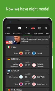 İndir BeSoccer - Canlı Futbol Spor Android için Ekran görüntüsü 2
