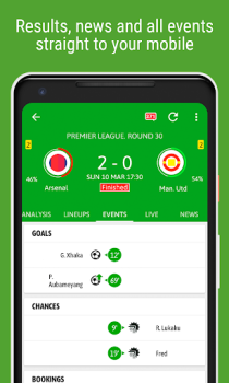 İndir BeSoccer - Canlı Futbol Spor Android için Ekran görüntüsü 5