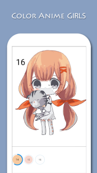 İndir Anime - Paint by Numbers Eğlence Android için Ekran görüntüsü 2