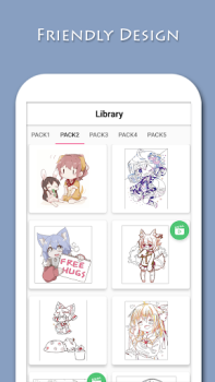 İndir Anime - Paint by Numbers Eğlence Android için Ekran görüntüsü 7