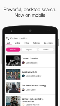 İndir Fuse Next-Gen Learning İş Dünyası Android için Ekran görüntüsü 3