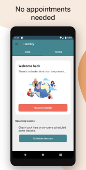 İndir Cambly – İngilizce öğrenme Eğitim Android için Ekran görüntüsü 4