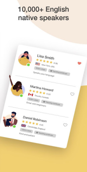 İndir Cambly – İngilizce öğrenme Eğitim Android için Ekran görüntüsü 7