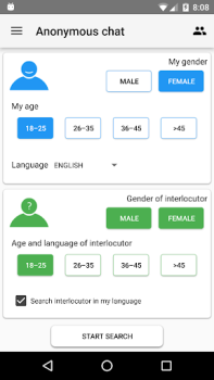 İndir Anonymous chat Flört Android için