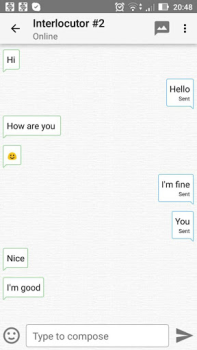 İndir Anonymous chat Flört Android için Ekran görüntüsü 3