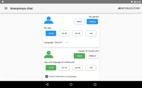 İndir Anonymous chat Flört Android için Ekran görüntüsü 6