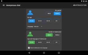 İndir Anonymous chat Flört Android için Ekran görüntüsü 7