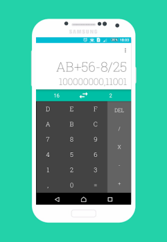 İndir Калькулятор Систем Счисления Araçlar Android için Ekran görüntüsü 2