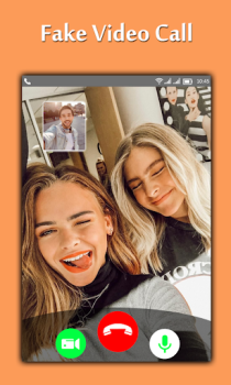 İndir Fake Video Call Girlfriend Call Eğlence Android için Ekran görüntüsü 2