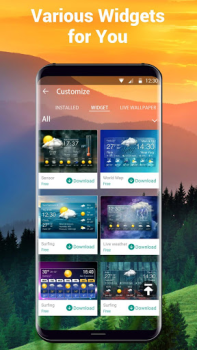İndir Daily weather forecast widget Hava Durumu Android için Ekran görüntüsü 7