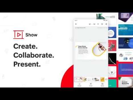 İndir Zoho Show: Sunum Oluşturucu İş Android için