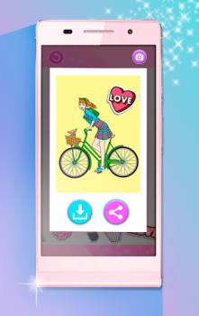 İndir Girls Coloring Pages Gündelik Android için Ekran görüntüsü 7