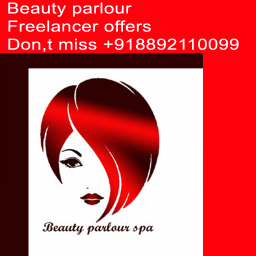 Logo freelance beauty parlour