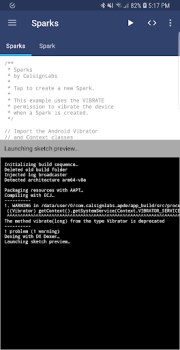 İndir APDE - Android Processing IDE Araçlar Android için Ekran görüntüsü 2