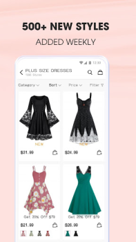 İndir ROSEGAL-1/2 vintage+1/2 gothic Alışveriş Android için Ekran görüntüsü 5