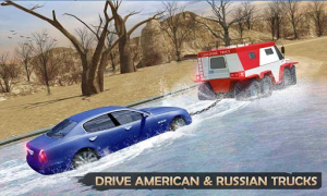 İndir Extreme Offroad Mud Truck Simulator 6x6 Spin Tires Simülatörler Android için Ekran görüntüsü 3
