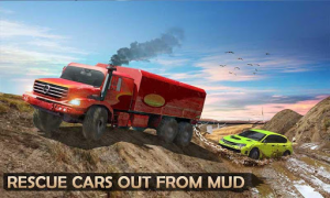 İndir Extreme Offroad Mud Truck Simulator 6x6 Spin Tires Simülatörler Android için Ekran görüntüsü 4