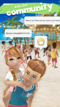 İndir Club Cooee - 3D Avatar Chat Simülatörler Android için
