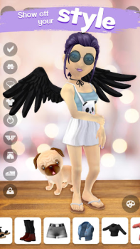 İndir Club Cooee - 3D Avatar Chat Simülatörler Android için Ekran görüntüsü 3