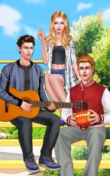 İndir College Love Story: Teen Crush Simülatörler Android için Ekran görüntüsü 6