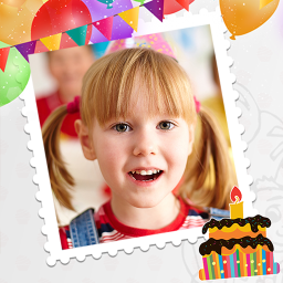 Logo Birthday Party Invitation