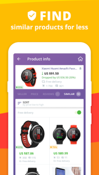 İndir AliHelper:İndirimler,paketler Alışveriş Android için Ekran görüntüsü 3