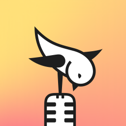 Logo Singing app Vocaberry. Vocal training. Karaoke