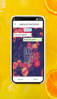 İndir Chat Wallpaper Messaging Backgrounds Özelleştirme Android için Ekran görüntüsü 2