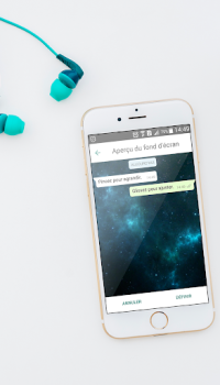İndir Chat Wallpaper Messaging Backgrounds Özelleştirme Android için Ekran görüntüsü 4