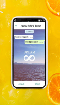 İndir Chat Wallpaper Messaging Backgrounds Özelleştirme Android için Ekran görüntüsü 6