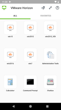 İndir VMware Horizon Client İş Dünyası Android için Ekran görüntüsü 2