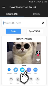 İndir Downloader for TikTok Araçlar Android için Ekran görüntüsü 2