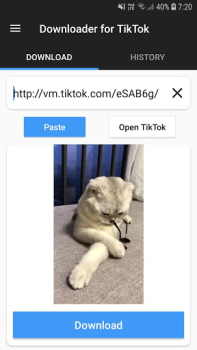 İndir Downloader for TikTok Araçlar Android için Ekran görüntüsü 3
